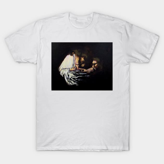 Doubting Thomas T-Shirt by cjkell